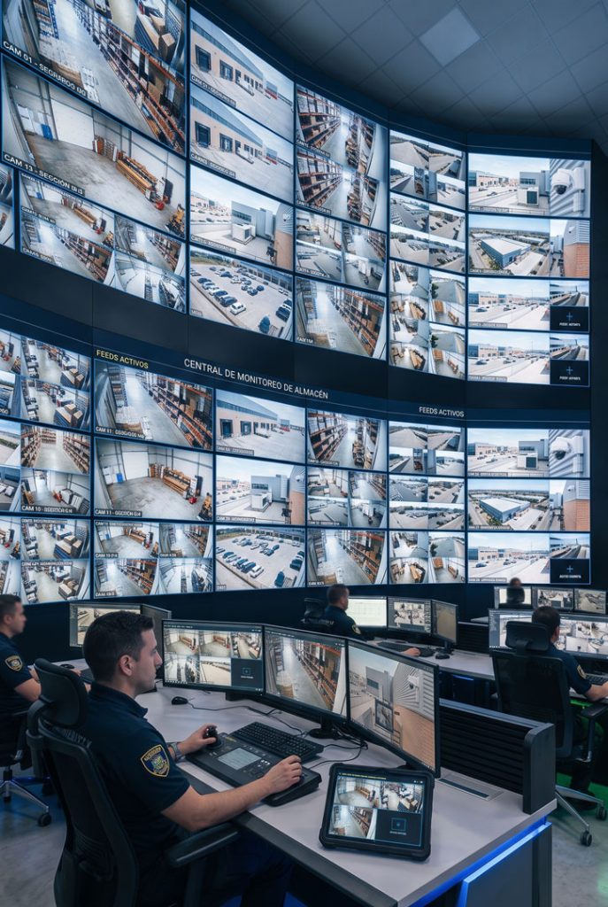 Centro de monitoreo de CCTV