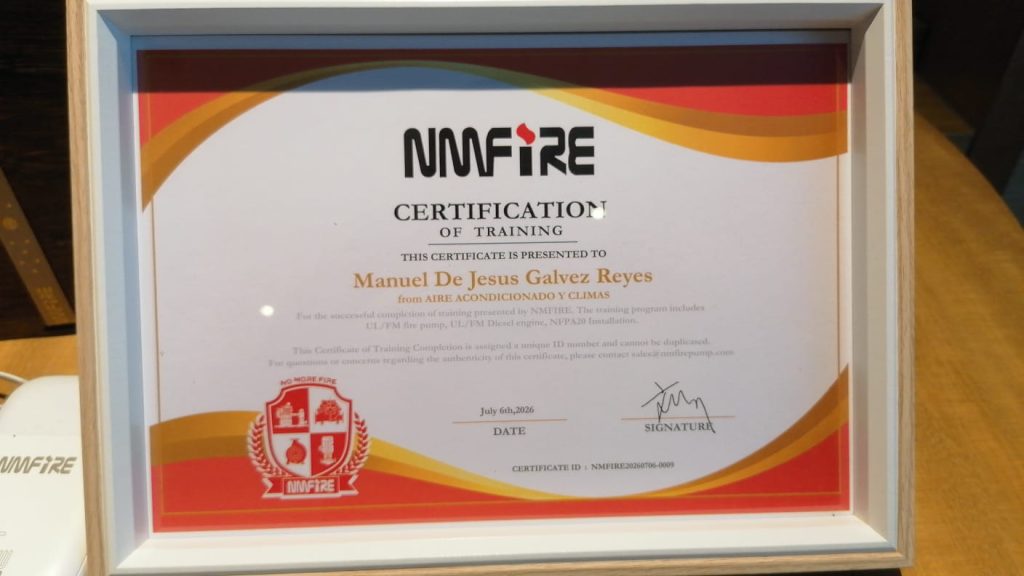 Ceretificacion NMFIRE